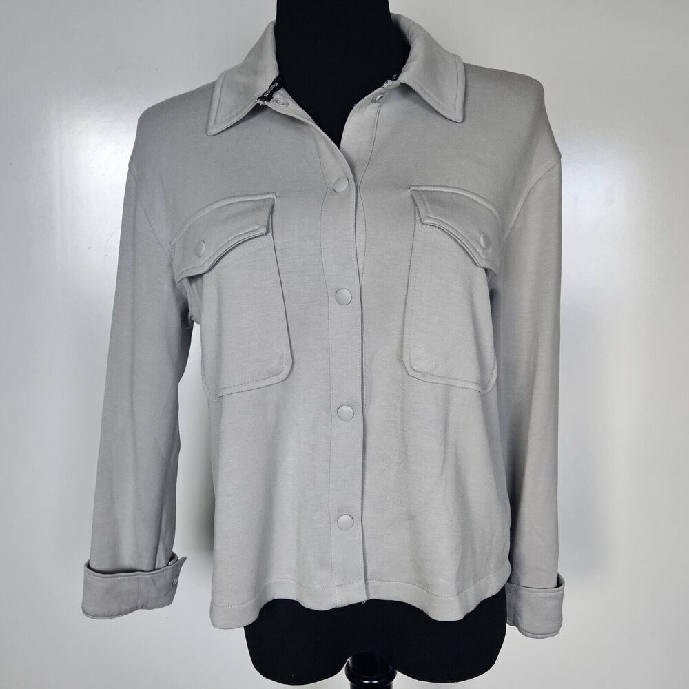 Recreation By Thread & Supply Small Womens Shacket Utilty Barn Coat Camp Shirt